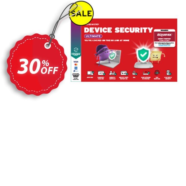Trend Micro Device Security Ultimate Coupon, discount 30% OFF Trend Micro Device Security Basic, verified. Promotion: Wondrous sales code of Trend Micro Device Security Basic, tested & approved