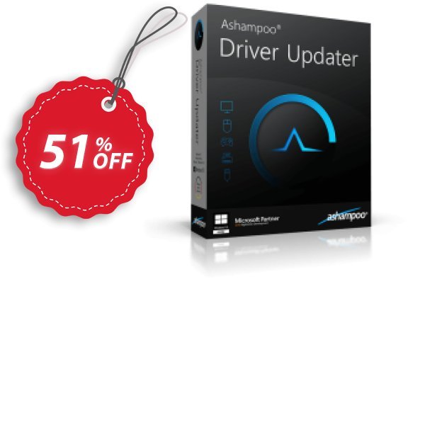 Ashampoo Driver Updater Coupon, discount 50% OFF Ashampoo Driver Updater, verified. Promotion: Wonderful discounts code of Ashampoo Driver Updater, tested & approved