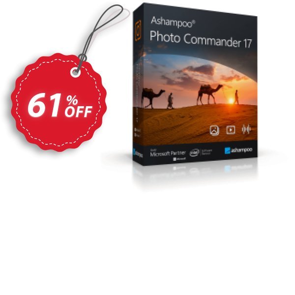 Ashampoo Photo Commander 17 Coupon, discount 70% OFF Ashampoo Photo Commander 17, verified. Promotion: Wonderful discounts code of Ashampoo Photo Commander 17, tested & approved