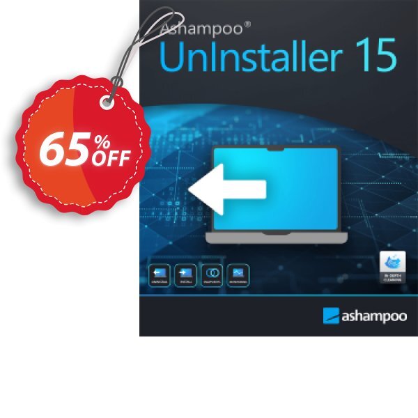 Ashampoo UnInstaller 14 Coupon, discount 65% OFF Ashampoo UnInstaller 14, verified. Promotion: Wonderful discounts code of Ashampoo UnInstaller 14, tested & approved