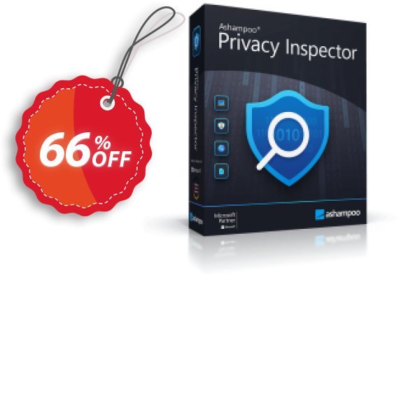 Ashampoo Privacy Inspector Coupon, discount 65% OFF Ashampoo Privacy Inspector, verified. Promotion: Wonderful discounts code of Ashampoo Privacy Inspector, tested & approved