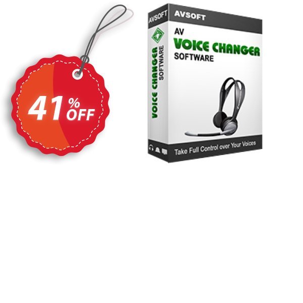 AV Voice Changer Software Make4fun promotion codes