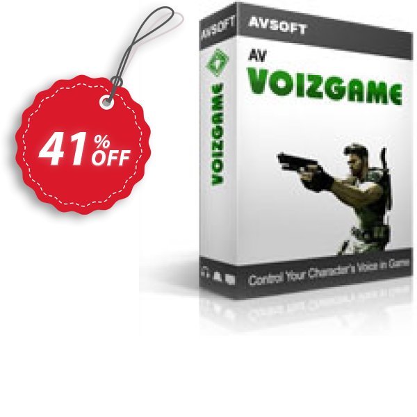 AV VoizGame Coupon, discount AV VoizGame, voice changer for gamming Kick Start 2024. Promotion: AV VoizGame Discount code  AVSO-30OFFALL; AVSO-MC5H-BLHP