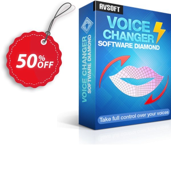 AV Voice Changer Software Diamond, SPANISH  Coupon, discount B2S2024 Sale: 50% OFF VCSline. Promotion: Formidable discount code of AV Voice Changer Software Diamond (Spanish) 2024