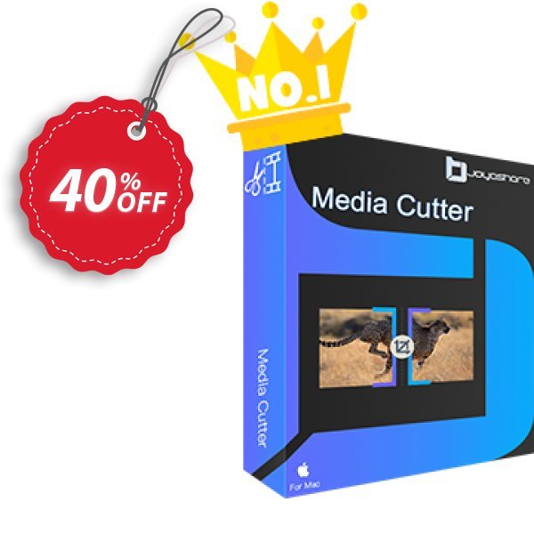 JOYOshare Media Cutter for MAC Family Plan Coupon, discount 40% OFF JOYOshare Media Cutter for Mac Family License, verified. Promotion: Fearsome sales code of JOYOshare Media Cutter for Mac Family License, tested & approved