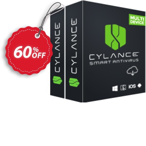 Cylance Smart Antivirus 2 year / 5 devices Coupon, discount 60% OFF Cylance Smart Antivirus 2 year / 5 devices, verified. Promotion: Awful deals code of Cylance Smart Antivirus 2 year / 5 devices, tested & approved