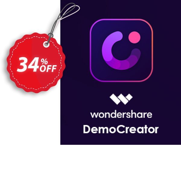 Wondershare DemoCreator for MAC Lifetime Coupon, discount 34% OFF Wondershare DemoCreator for MAC Lifetime, verified. Promotion: Wondrous discounts code of Wondershare DemoCreator for MAC Lifetime, tested & approved