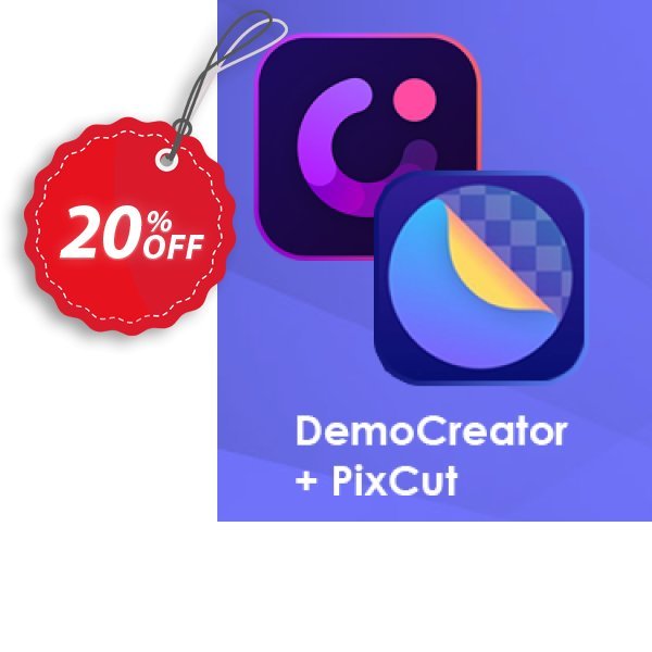 Bundle: Wondershare DemoCreator + PixCut Coupon, discount 20% OFF Bundle: Wondershare DemoCreator + PixCut, verified. Promotion: Wondrous discounts code of Bundle: Wondershare DemoCreator + PixCut, tested & approved