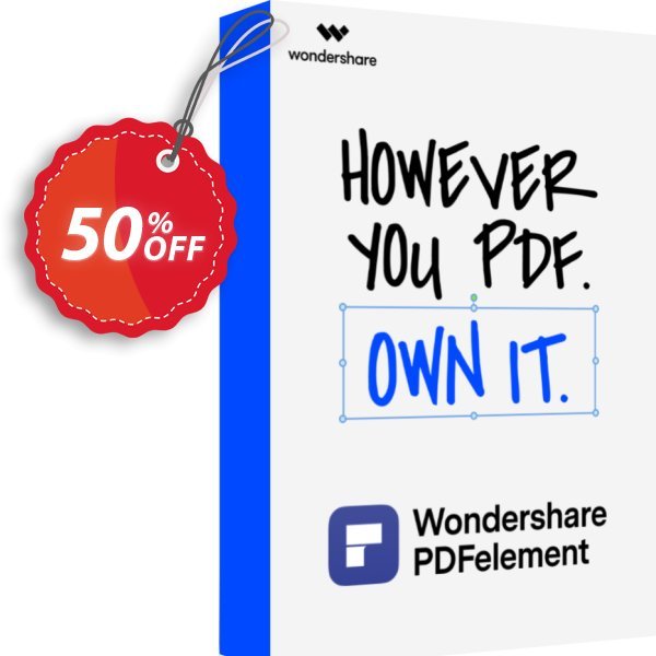 Wondershare PDFelement 10 Coupon, discount 50% OFF Wondershare PDFelement 10, verified. Promotion: Wondrous discounts code of Wondershare PDFelement 10, tested & approved