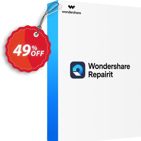 Wondershare Repairit for MAC Coupon, discount 30% Off for Wondershare Recoverit. Promotion: Amazing discounts code of Wondershare Video Repair(Mac) 2024