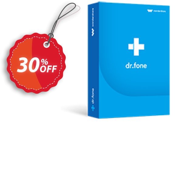 dr.fone - Screen Unlock, Android  Coupon, discount Dr.fone all site promotion-30% off. Promotion: 30% Wondershare Software (8799)