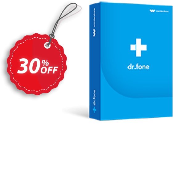 dr.fone, MAC - Erase, iOS  Coupon, discount Dr.fone all site promotion-30% off. Promotion: 30% Wondershare Software (8799)