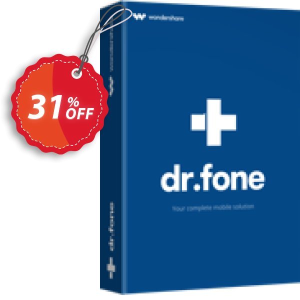 dr.fone - Restore Social App Coupon, discount Dr.fone all site promotion-30% off. Promotion: 30% Wondershare Software (8799)