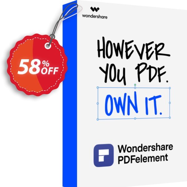 Wondershare PDFelement Express for MAC Coupon, discount 58% OFF Wondershare PDFelement Express for Mac, verified. Promotion: Wondrous discounts code of Wondershare PDFelement Express for Mac, tested & approved