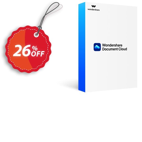 Wondershare Document Cloud Quarterly Coupon, discount 26% OFF Wondershare Document Cloud Quarterly, verified. Promotion: Wondrous discounts code of Wondershare Document Cloud Quarterly, tested & approved