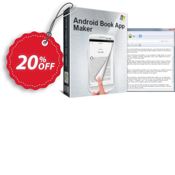 Android Book App Maker Coupon, discount A-PDF Coupon (9891). Promotion: 20% IVS and A-PDF