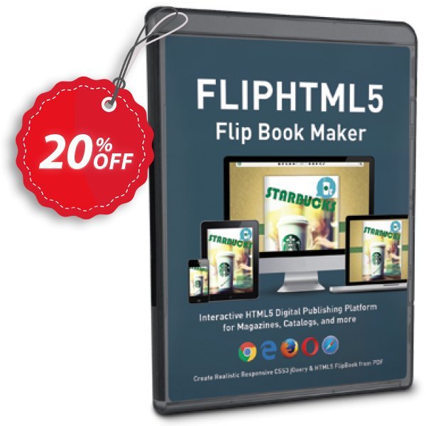 FlipHTML5 Gold Coupon, discount A-PDF Coupon (9891). Promotion: 20% IVS and A-PDF