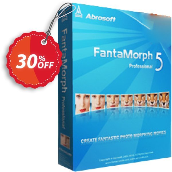 Abrosoft FantaMorph Pro for WINDOWS Coupon, discount Abrosoft FantaMorph Discount code. Promotion: Abrosoft FantaMorph Promo code