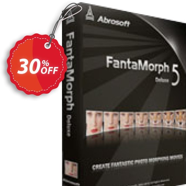 Abrosoft FantaMorph Deluxe for WINDOWS Coupon, discount Abrosoft FantaMorph Promo code. Promotion: FantaMorph coupon code for Windows