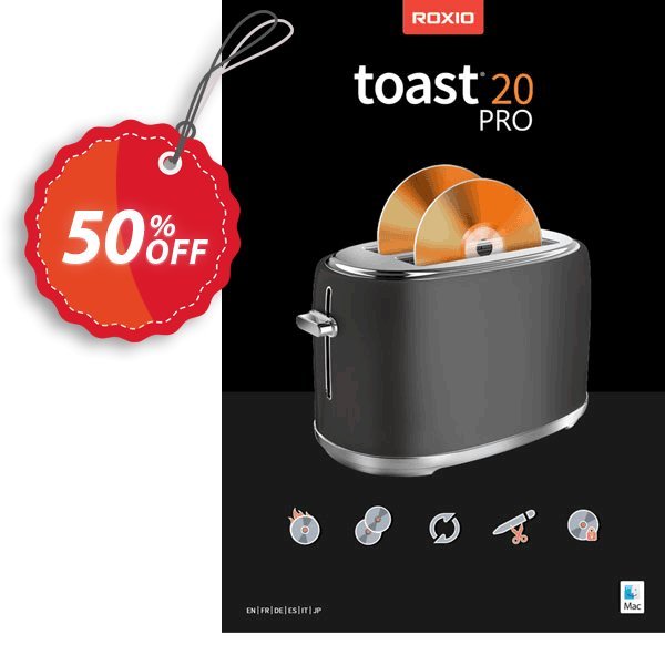 Roxio Toast 20 Pro Coupon, discount 47% OFF Toast 18 Pro, verified. Promotion: Excellent discounts code of Toast 18 Pro, tested & approved