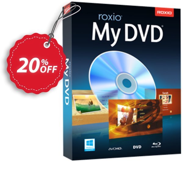 Roxio MyDVD Coupon, discount 20% OFF Roxio MyDVD, verified. Promotion: Excellent discounts code of Roxio MyDVD, tested & approved