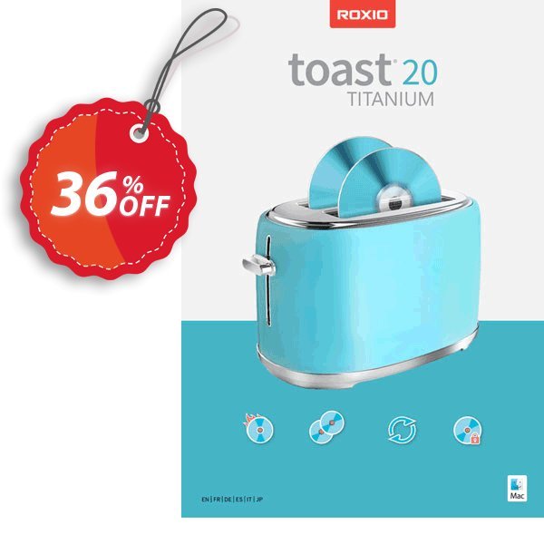 Roxio Toast 20 Titanium Coupon, discount 36% OFF Toast 18 Titanium, verified. Promotion: Excellent discounts code of Toast 18 Titanium, tested & approved