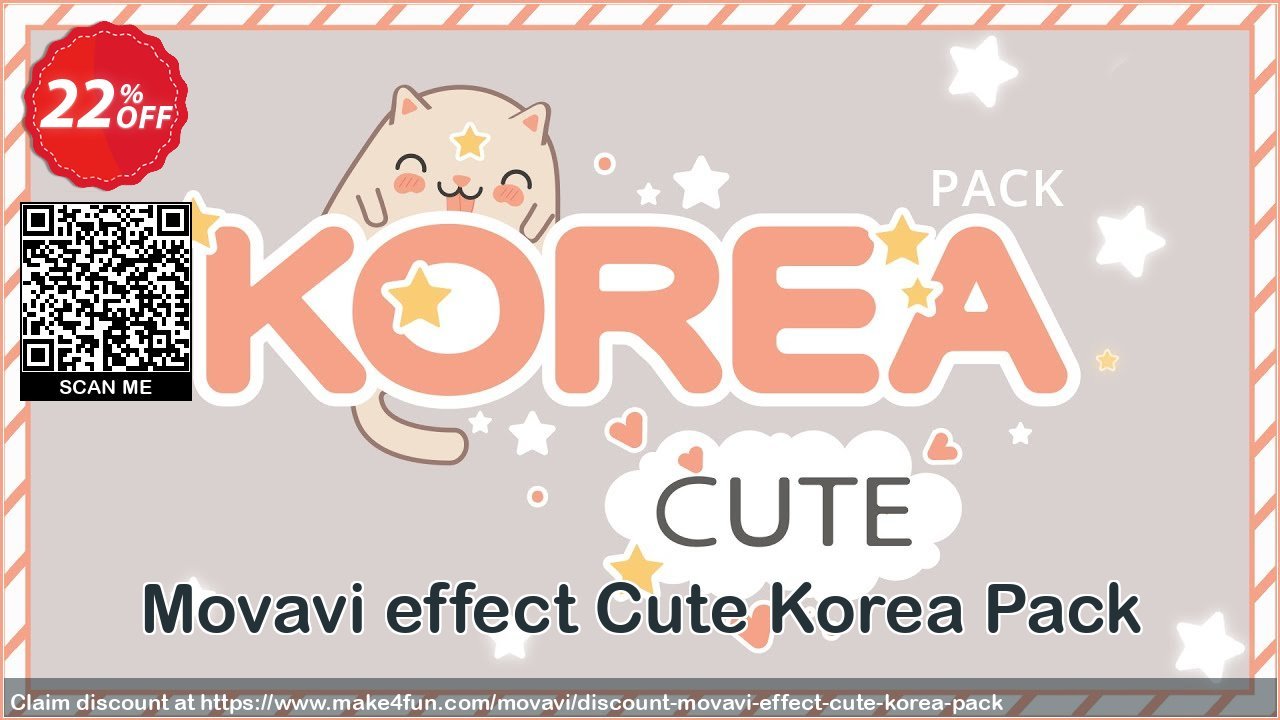 Movavi effect cute korea pack coupon codes for #mothersday with 25% OFF, May 2024 - Make4fun