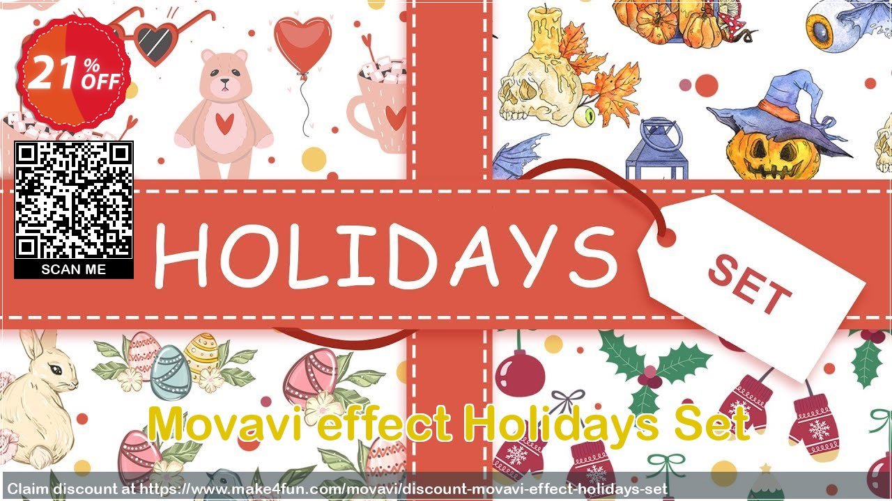 Movavi effect holidays set coupon codes for Selfie Day with 25% OFF, June 2024 - Make4fun