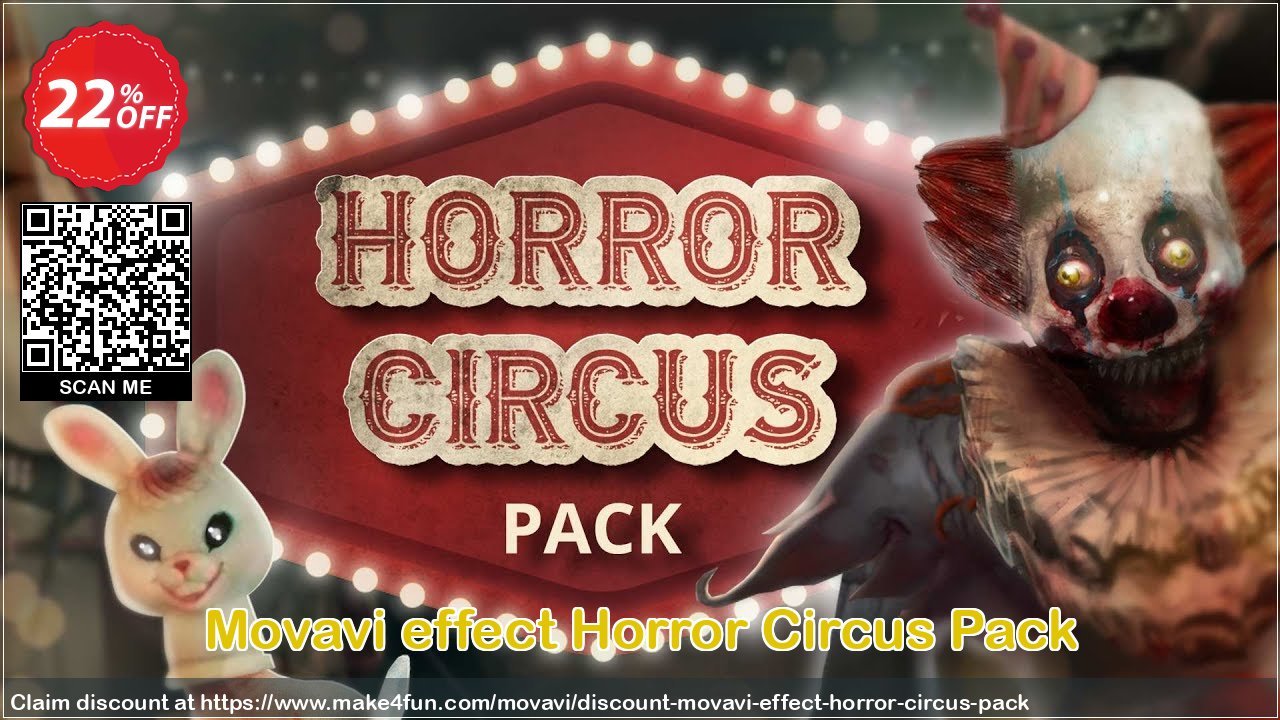 Movavi effect horror circus pack coupon codes for #mothersday with 25% OFF, May 2024 - Make4fun