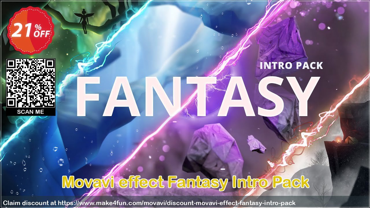 Movavi Effect Fantasy Intro Pack coupon codes for Space Day with 25% OFF, May 2025 - Make4fun
