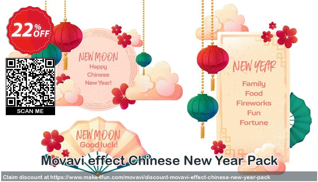 Movavi effect chinese new year pack coupon codes for #mothersday with 25% OFF, May 2024 - Make4fun