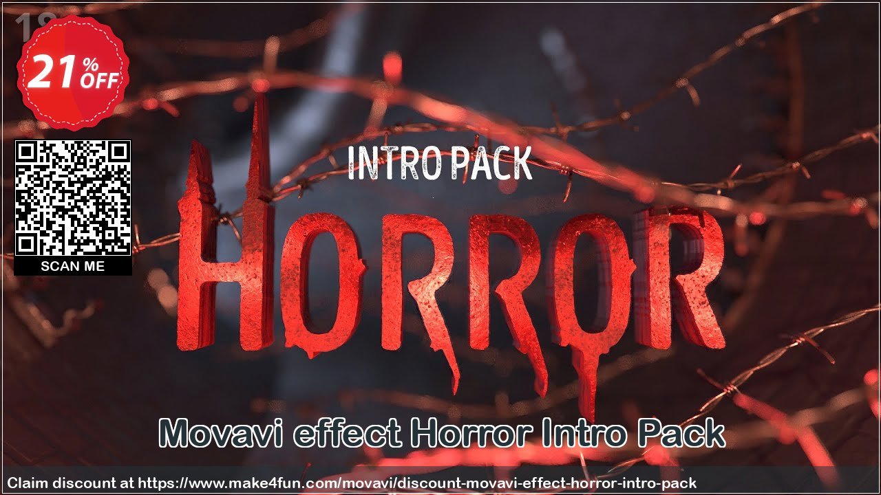 Movavi effect horror intro pack coupon codes for Mom's Day with 25% OFF, May 2024 - Make4fun