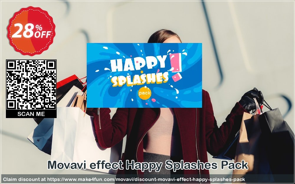 Movavi Effect Happy Splashes Pack coupon codes for Friendship Fiesta with 25% OFF, July 2025 - Make4fun