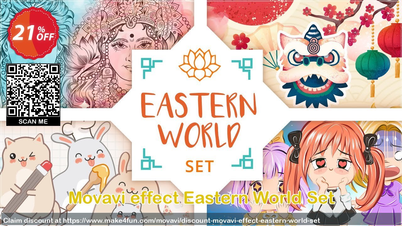 Movavi Effect Eastern World Set coupon codes for Bike Commute Day with 25% OFF, May 2025 - Make4fun