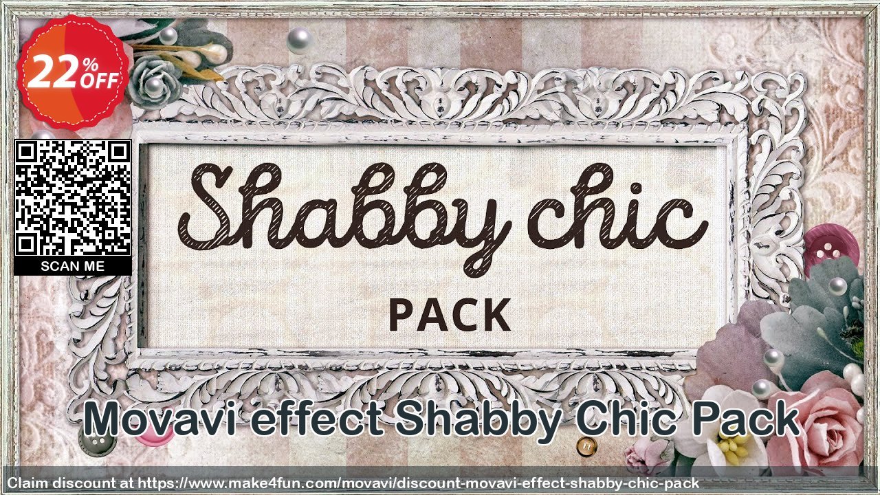 Movavi Effect Shabby Chic Pack coupon codes for Mom's Special Day with 25% OFF, May 2025 - Make4fun