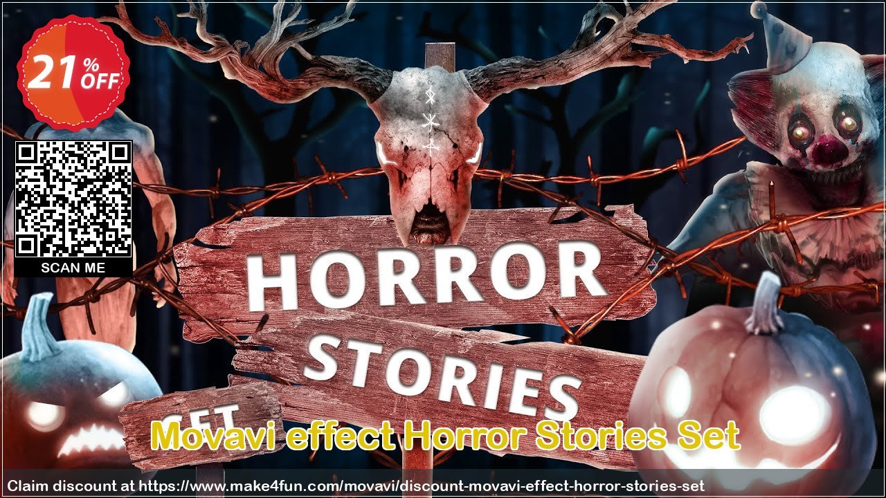 Movavi effect horror stories set coupon codes for #mothersday with 25% OFF, May 2024 - Make4fun