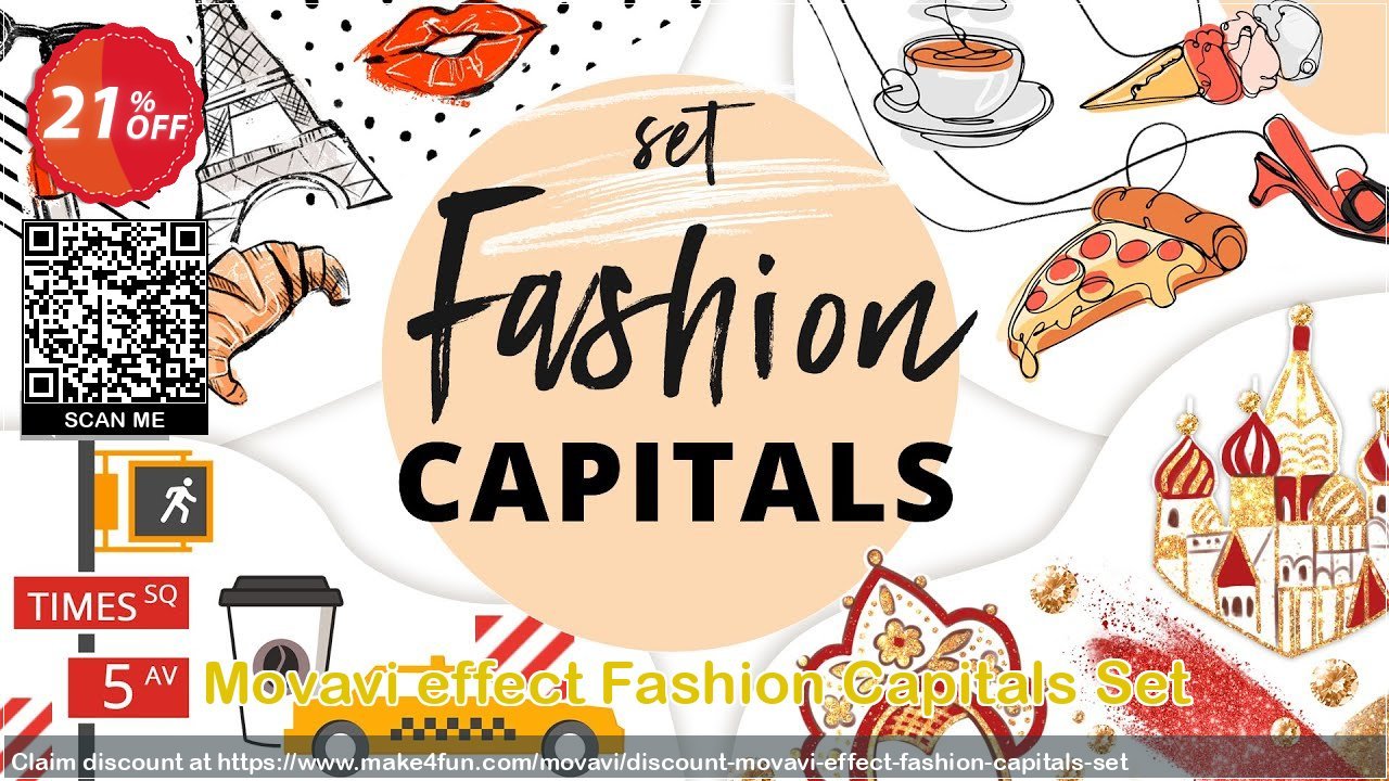 Movavi Effect Fashion Capitals Set coupon codes for Mom's Day with 25% OFF, May 2025 - Make4fun
