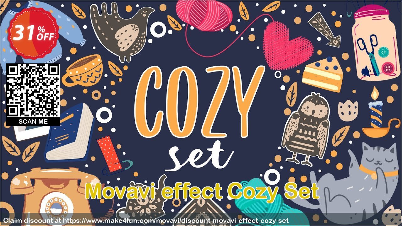 Movavi effect cozy set coupon codes for Foolish Delights with 35% OFF, May 2024 - Make4fun
