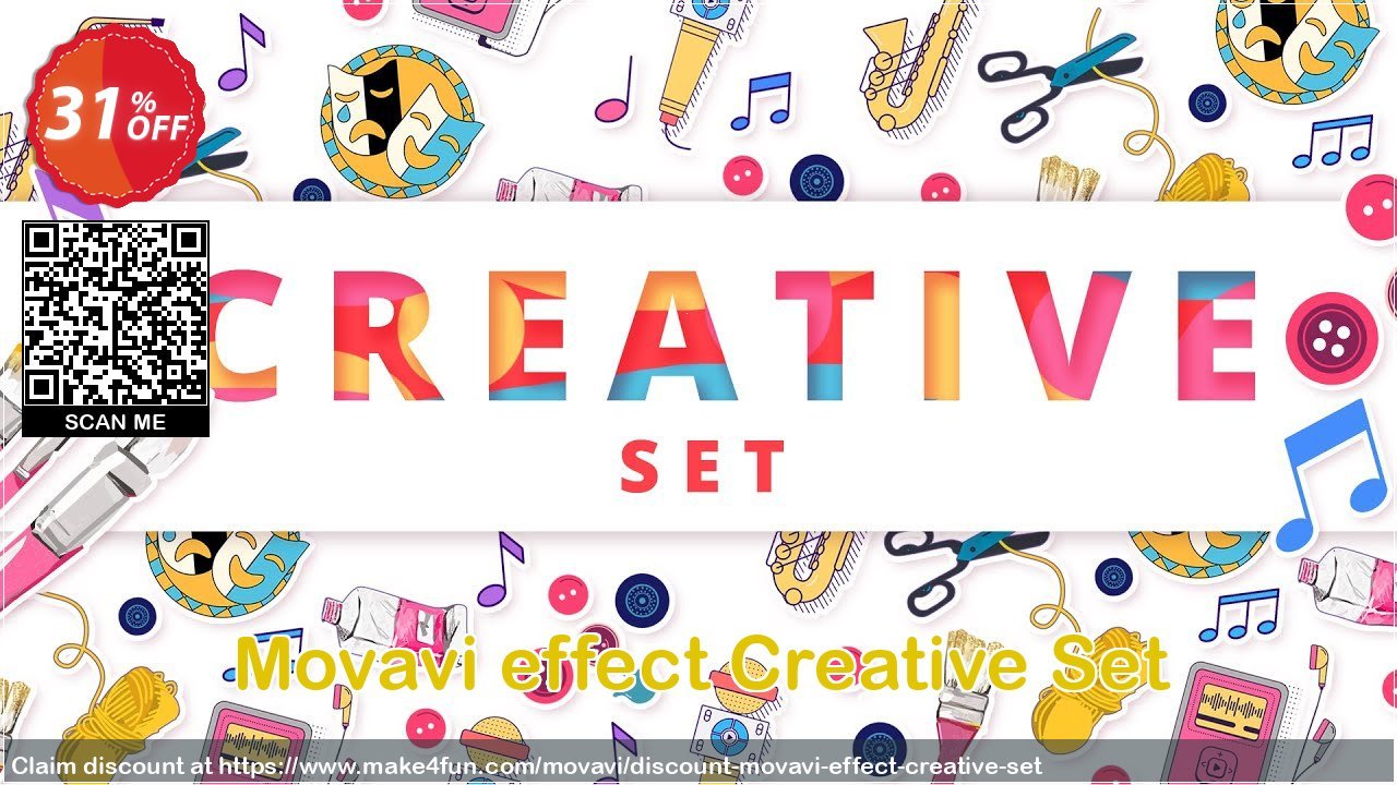 Movavi effect creative set coupon codes for High Five Extravaganza with 35% OFF, May 2024 - Make4fun