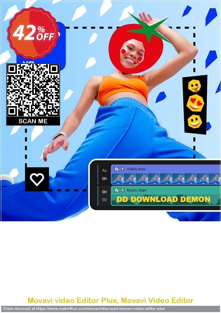 Movavi Video Editor Plus coupon codes for Bike Commute Day with 60% OFF, May 2025 - Make4fun