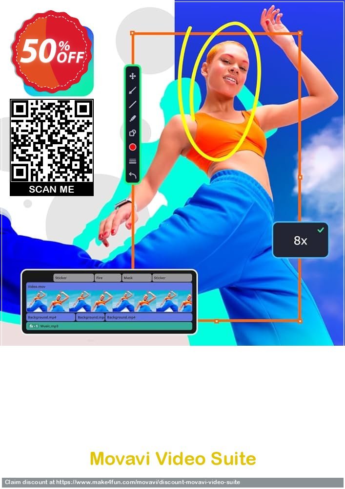 Movavi Video Suite coupon codes for Space Day with 70% OFF, May 2025 - Make4fun