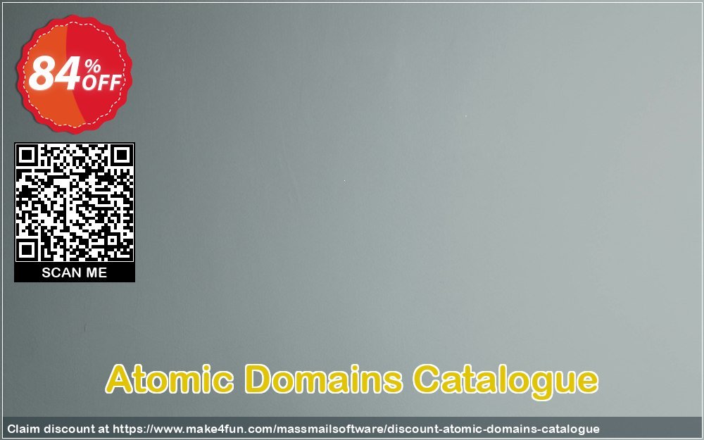 Atomic domains catalogue coupon codes for Mom's Special Day with 85% OFF, May 2024 - Make4fun