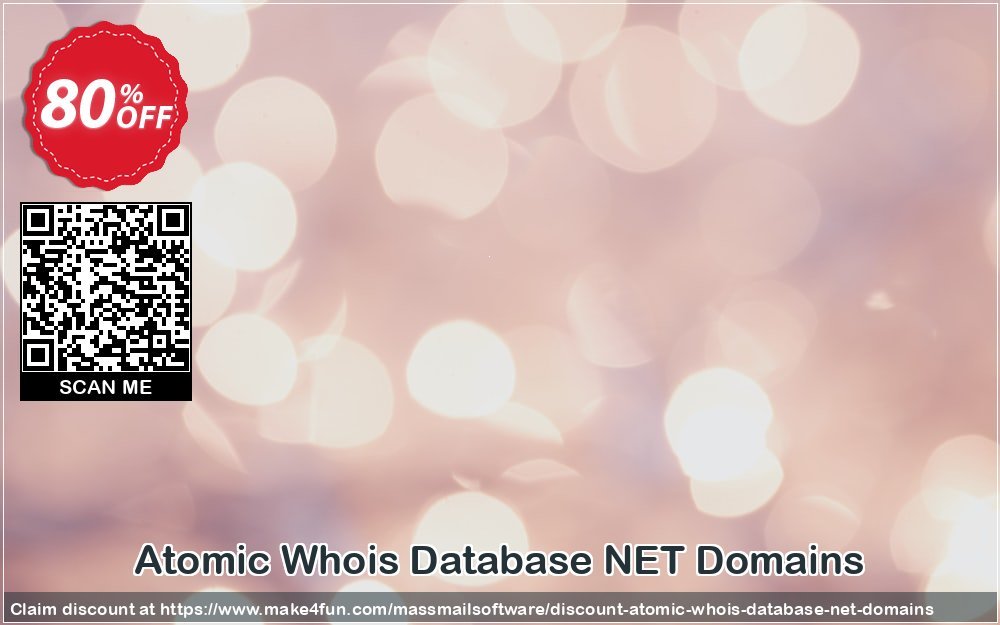 Atomic whois database net domains coupon codes for Mom's Special Day with 85% OFF, May 2024 - Make4fun