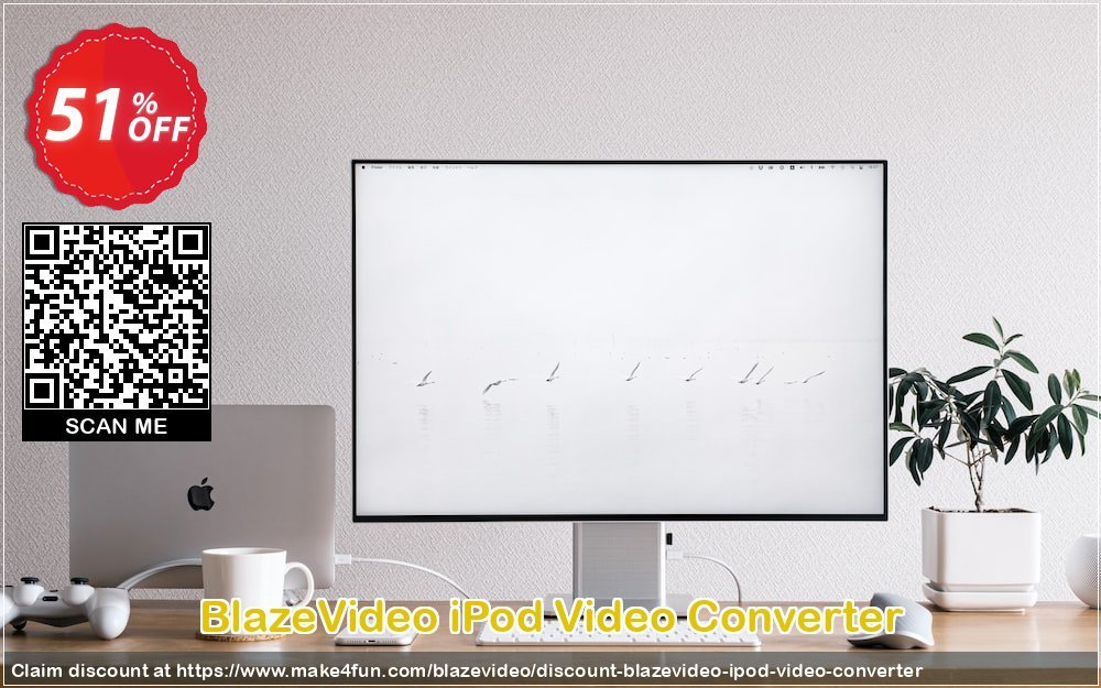 Blazevideo Ipod Video Converter coupon codes for Bike Commute Day with 55% OFF, May 2025 - Make4fun