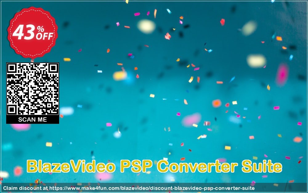 Blazevideo psp converter suite coupon codes for Mom's Special Day with 45% OFF, May 2024 - Make4fun