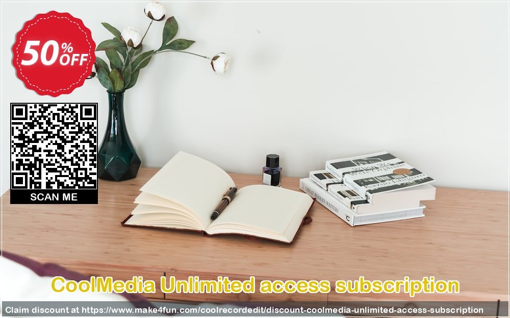 Coolmedia unlimited access subscription coupon codes for Mom's Special Day with 55% OFF, May 2024 - Make4fun