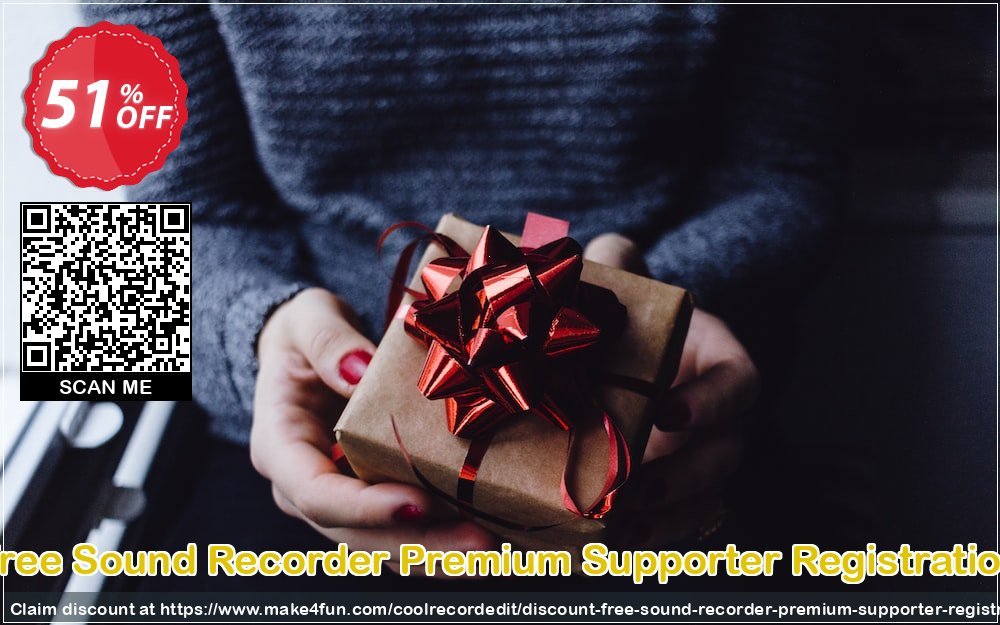 Free sound recorder premium supporter registration coupon codes for #mothersday with 55% OFF, May 2024 - Make4fun