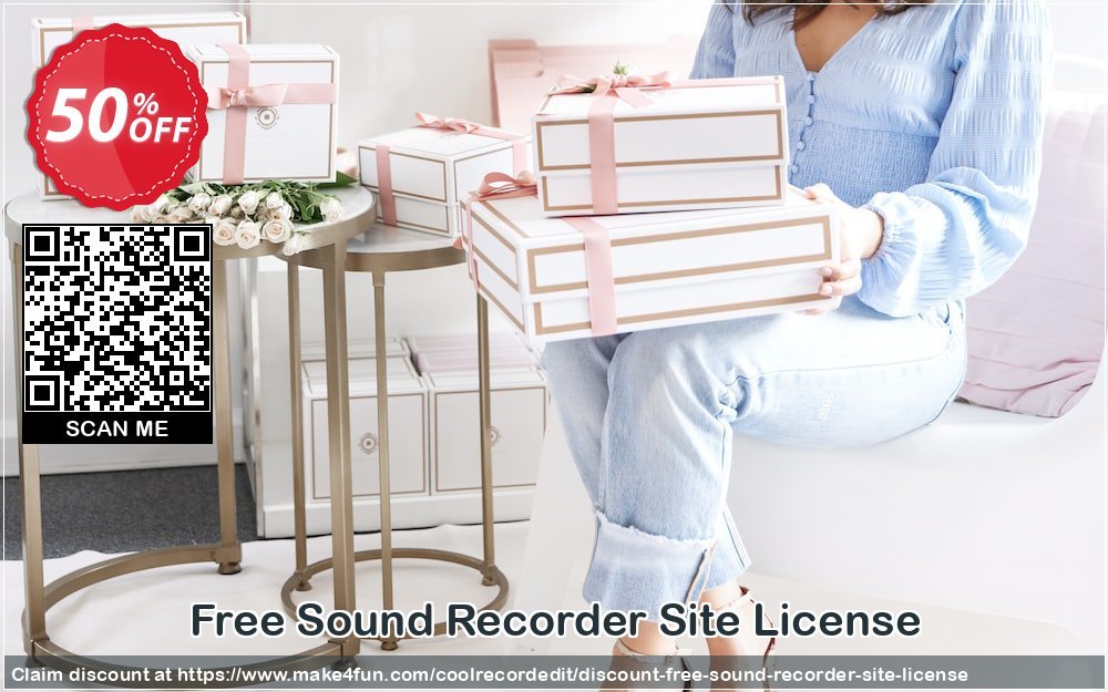 Free Sound Recorder Site License coupon codes for Space Day with 55% OFF, May 2025 - Make4fun