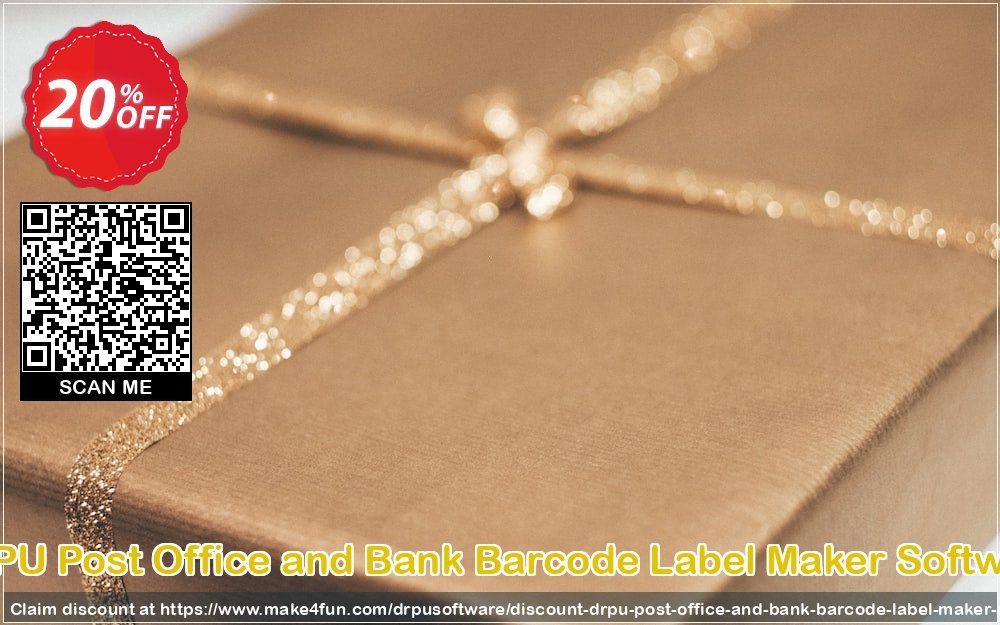 Drpu Post Office And Bank Barcode Label Maker Software coupon codes for Teacher Appreciation with 25% OFF, May 2025 - Make4fun