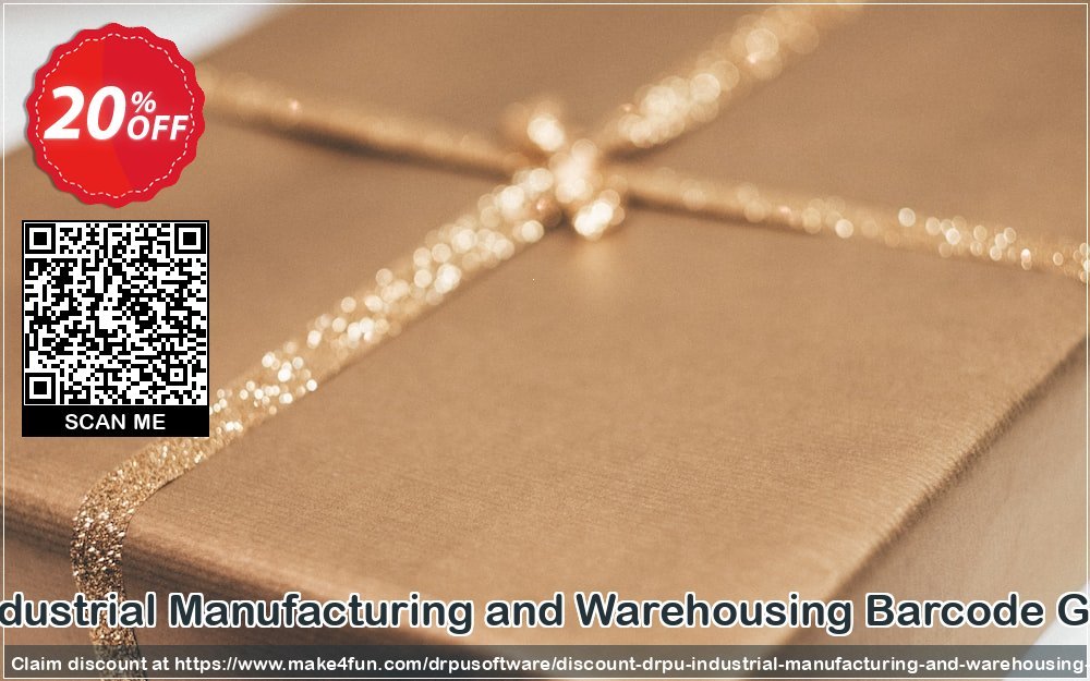 Drpu Industrial Manufacturing And Warehousing Barcode Generator coupon codes for May Celebrations with 25% OFF, May 2025 - Make4fun